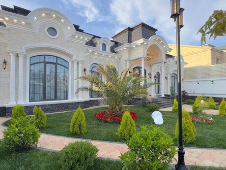6 otaqlı həyət evi/bağ evi - Mərdəkan q. - 330 m²