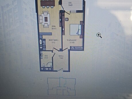2 otaqlı mənzil, 72 m², Nərimanov: 216 000 ₼ 4