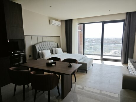 1 otaqlı yeni tikili - Nardaran q. - 60 m²