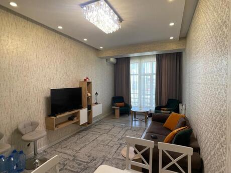 2 otaqlı yeni tikili - Şah İsmayıl Xətai m. - 65 m²