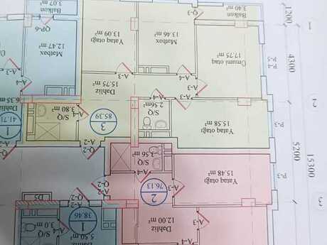 3 otaqlı mənzil, 86 m², Qara Qarayev: 229 900 ₼ 5