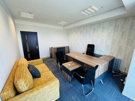 3 otaqlı ofis - Şah İsmayıl Xətai m. - 110 m²