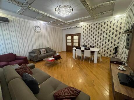 3 otaqlı yeni tikili - Şah İsmayıl Xətai m. - 140 m²