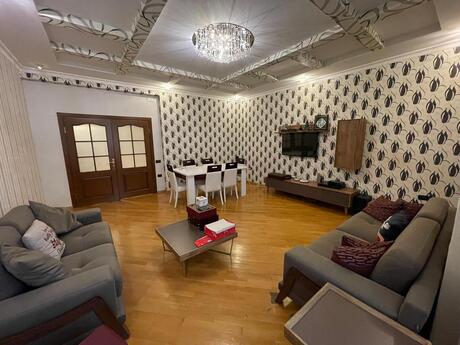 3 otaqlı yeni tikili - Şah İsmayıl Xətai m. - 140 m²