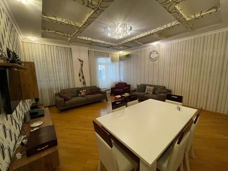 3 otaqlı yeni tikili - Şah İsmayıl Xətai m. - 140 m²