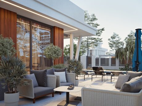 6 otaqlı həyət evi/bağ evi - Bilgəh q. - 305 m²