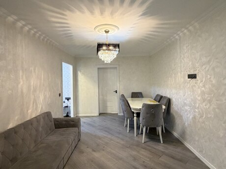 3-комн. вторичка - м. Иншаатчылар - 55 м²