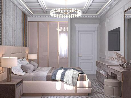 4-комн. новостройка - м. Элмляр Академиясы - 155 м²