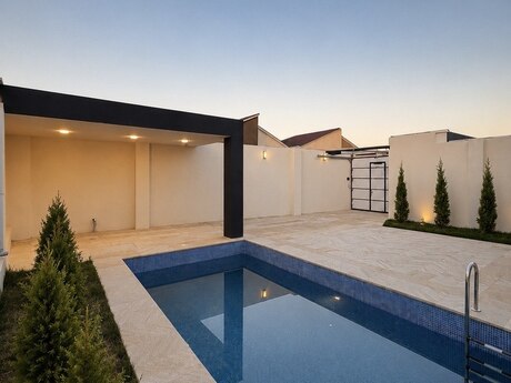 4 otaqlı həyət evi/bağ evi - Şüvəlan q. - 140 m²