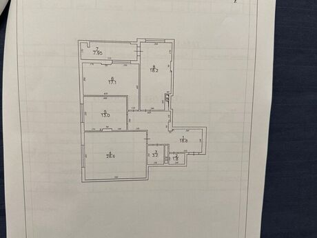 3 otaqlı mənzil, 122 m², Elmlər Akademiyası: 450 000 ₼ 2