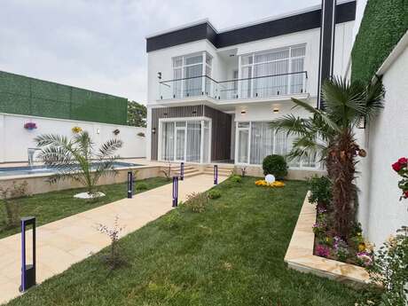Şüvəlanda 4 otaqlı həyət evi satılır, 200 m², 370 000 AZN, şəkil 2 / 12