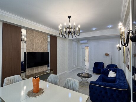 3-room new-build apartment for sale in Nəsimi, 112 m², 365 000 AZN, photo 2 / 12