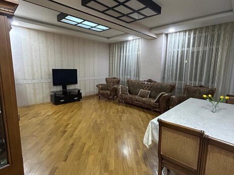 3 otaqlı yeni tikili - Şah İsmayıl Xətai m. - 128 m²
