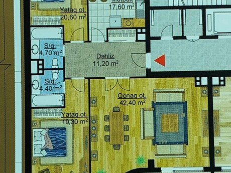 3 otaqlı mənzil, 140 m², Ağ şəhər: 847 000 ₼ 5
