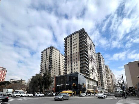 3 rooms · 116 m² · floor 10/16, Nəsimi