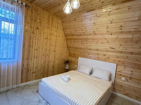 2 otaqlı həyət evi/bağ evi - Qəbələ - 120 m²