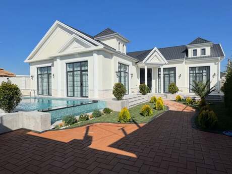 4 otaqlı həyət evi/bağ evi - Mərdəkan q. - 208 m²