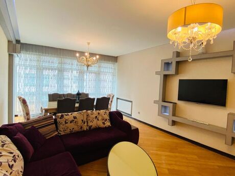 3 otaqlı yeni tikili - Şah İsmayıl Xətai m. - 140 m²