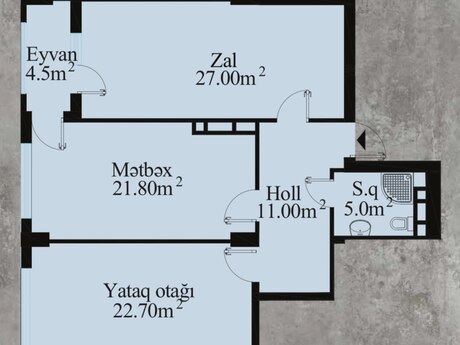 2 otaqlı mənzil, 92 m², Sahil: 414 000 ₼ 2