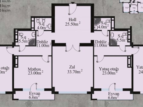 4 otaqlı mənzil, 209 m², 28 May: 940 500 ₼ 2