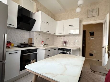 3 otaqlı yeni tikili - Şah İsmayıl Xətai m. - 81 m²