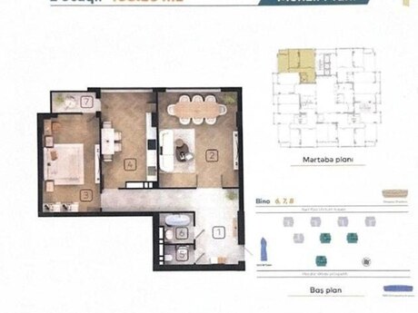 2 otaqlı mənzil, 108 m², Koroğlu: 288 000 ₼ 2
