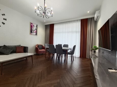 Merida Premium kompleksində 2 otaqlı yeni tikili mənzil kirayə verilir, 110 m², 1 400 AZN/ay, şəkil 3 / 12