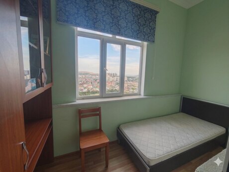 3 otaqlı yeni tikili - İnşaatçılar m. - 90 m²