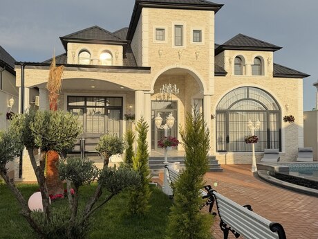 Mərdəkanda 5 otaqlı həyət evi satılır, 260 m², 585 000 AZN, şəkil 2 / 12