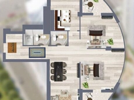 3 otaqlı mənzil, 125 m², Xətai: 275 000 ₼ 3