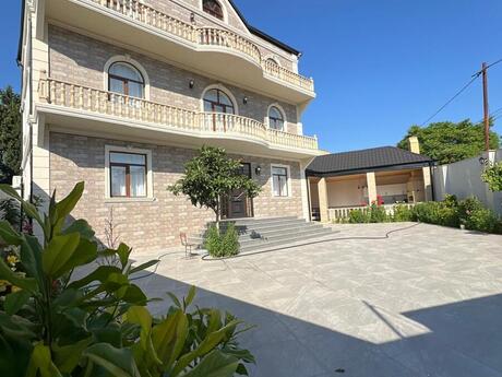 9 otaqlı həyət evi/bağ evi - Bakıxanov q. - 415 m²