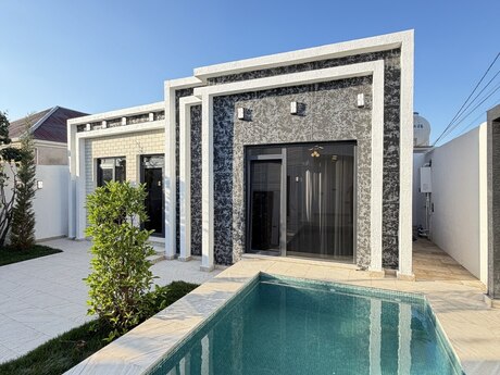 4 otaqlı həyət evi/bağ evi - Mərdəkan q. - 130 m²