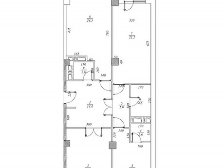 3 otaqlı mənzil, 153 m², Lake City: 340 000 ₼ 2