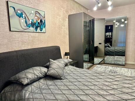 2-room apartment for rent, 100 m², Nizami: 2 200 ₼/mo 2