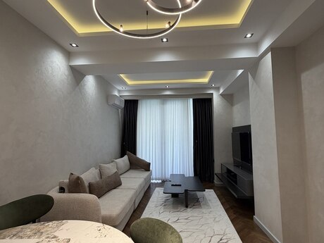 2 otaqlı yeni tikili - Şah İsmayıl Xətai m. - 75 m²