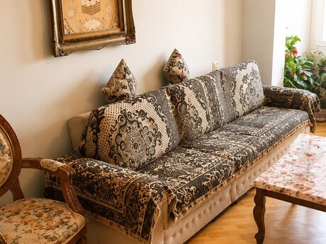 3 otaqlı köhnə tikili - Yeni Günəşli q. - 80 m²