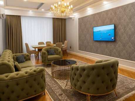 3 otaqlı yeni tikili - Şah İsmayıl Xətai m. - 128 m²