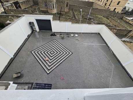 6 otaqlı həyət evi/bağ evi - Badamdar q. - 400 m²