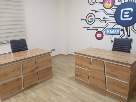1 otaqlı ofis - Nərimanov r. - 40 m²