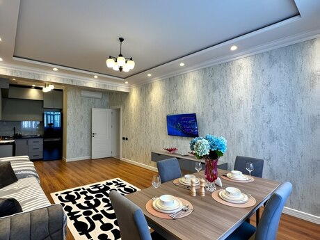 3 otaqlı yeni tikili - Gənclik m. - 120 m²