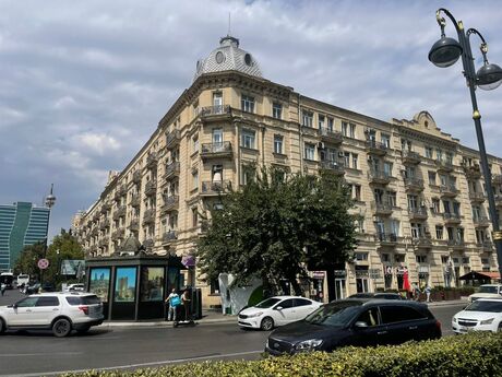 1 otaqlı köhnə tikili - Nizami m. - 35 m²