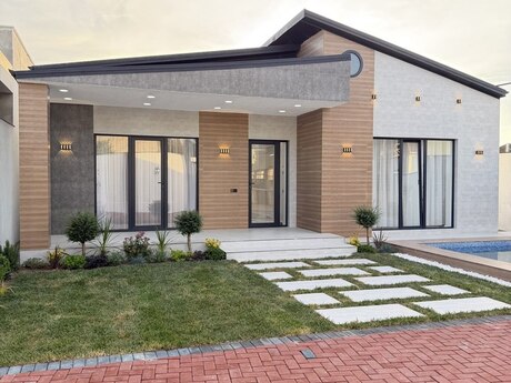 4 otaqlı həyət evi/bağ evi - Şüvəlan q. - 160 m²
