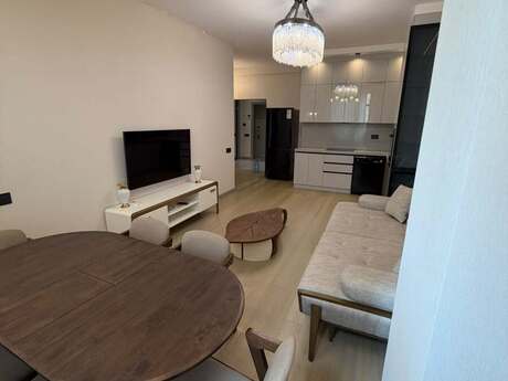 2-room apartment for rent, 67 m², Renessans Palace: 1 200 ₼/mo 2