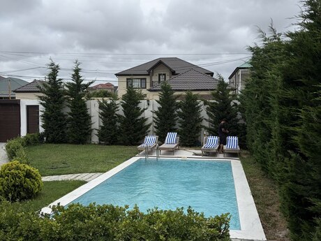 Mərdəkanda 6 otaqlı həyət evi kirayə verilir, 300 m², 400 AZN/ay, şəkil 5 / 12