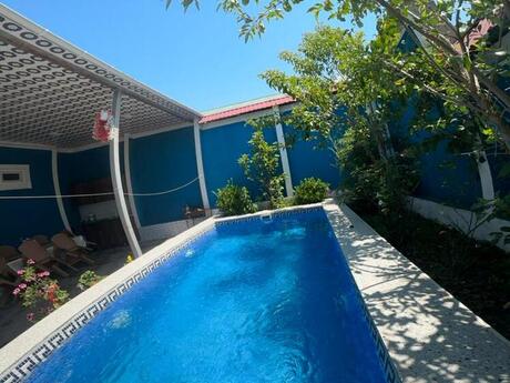 4 otaqlı həyət evi/bağ evi - Qəbələ - 130 m²