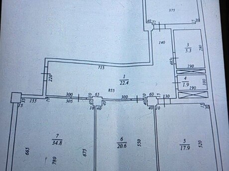4 otaqlı mənzil, 140 m², Səbail: 310 000 ₼ 4