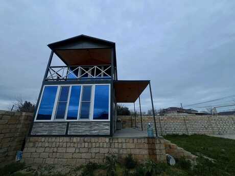 2 otaqlı həyət evi/bağ evi - Novxanı q. - 40 m²