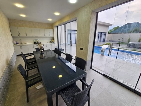 3 otaqlı həyət evi/bağ evi - Qəbələ - 180 m²