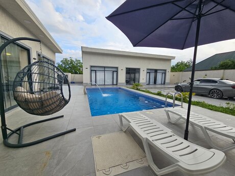 3 otaqlı həyət evi/bağ evi - Qəbələ - 180 m²