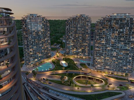 2 otaqlı yeni tikili - Nardaran q. - 59.2 m²
